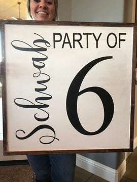 Party of...