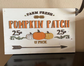 Farm fresh Pumpkin Patch- 3D