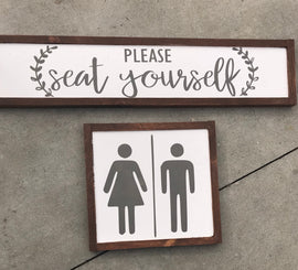 Please seat yourself-set