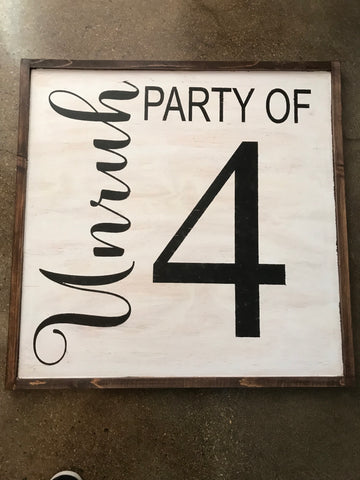 Party of...