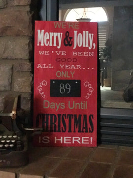 Merry and Jolly countdown