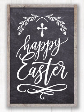 Happy Easter- cross