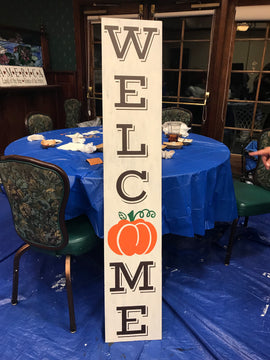 Welcome- pumpkin