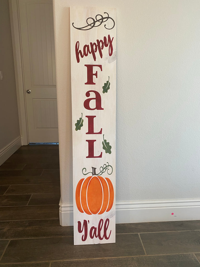 Happy Fall Y’all- pumpkin