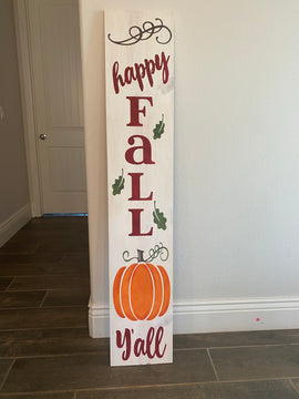Happy Fall Y’all- pumpkin