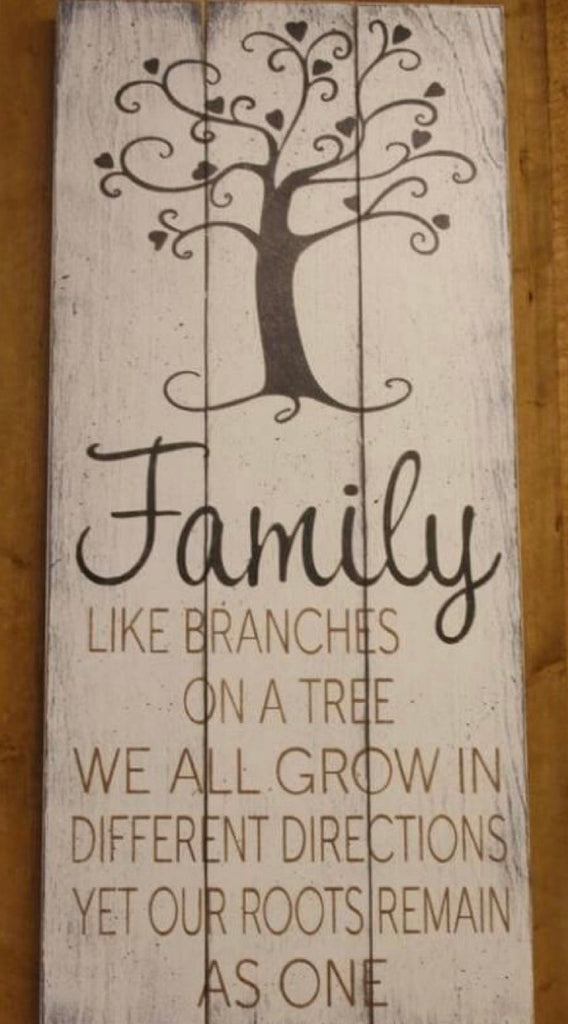 Family- like branches