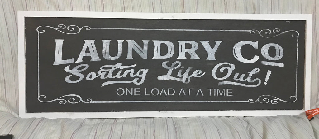Laundry- Sorting life out