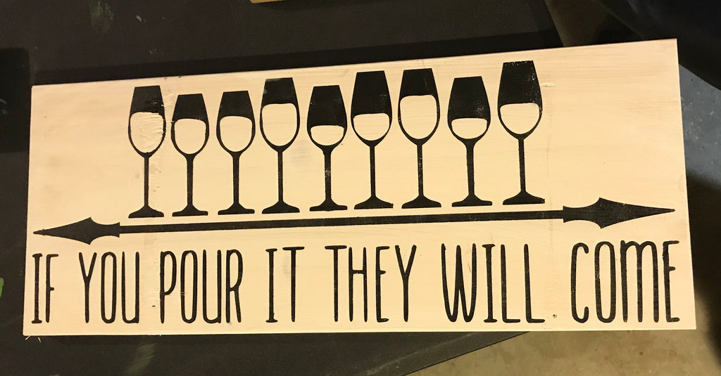 Pour it and they will come