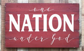 One nation under God