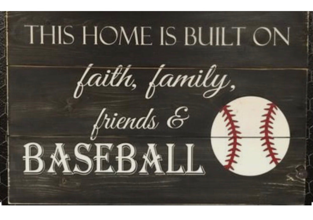 Faith, family, friends and baseball