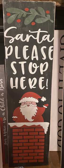 Santa Stop here
