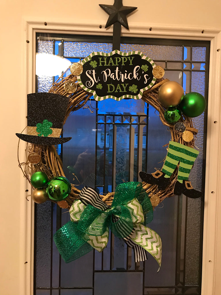 St. Patrick’s Day Wreath