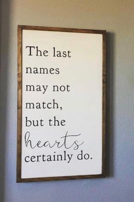 The last names...