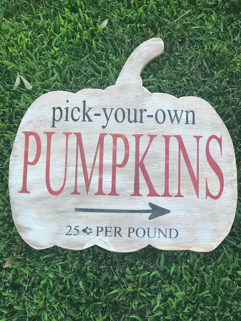 Pick your own pumpkins