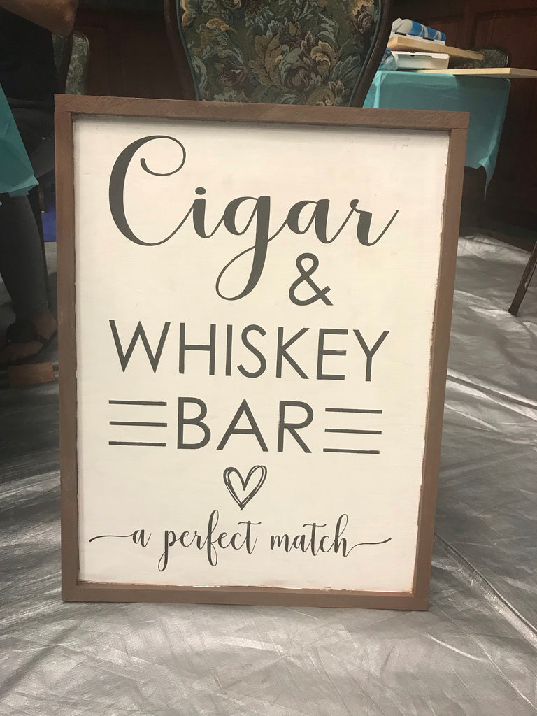 Cigar and Whiskey bar