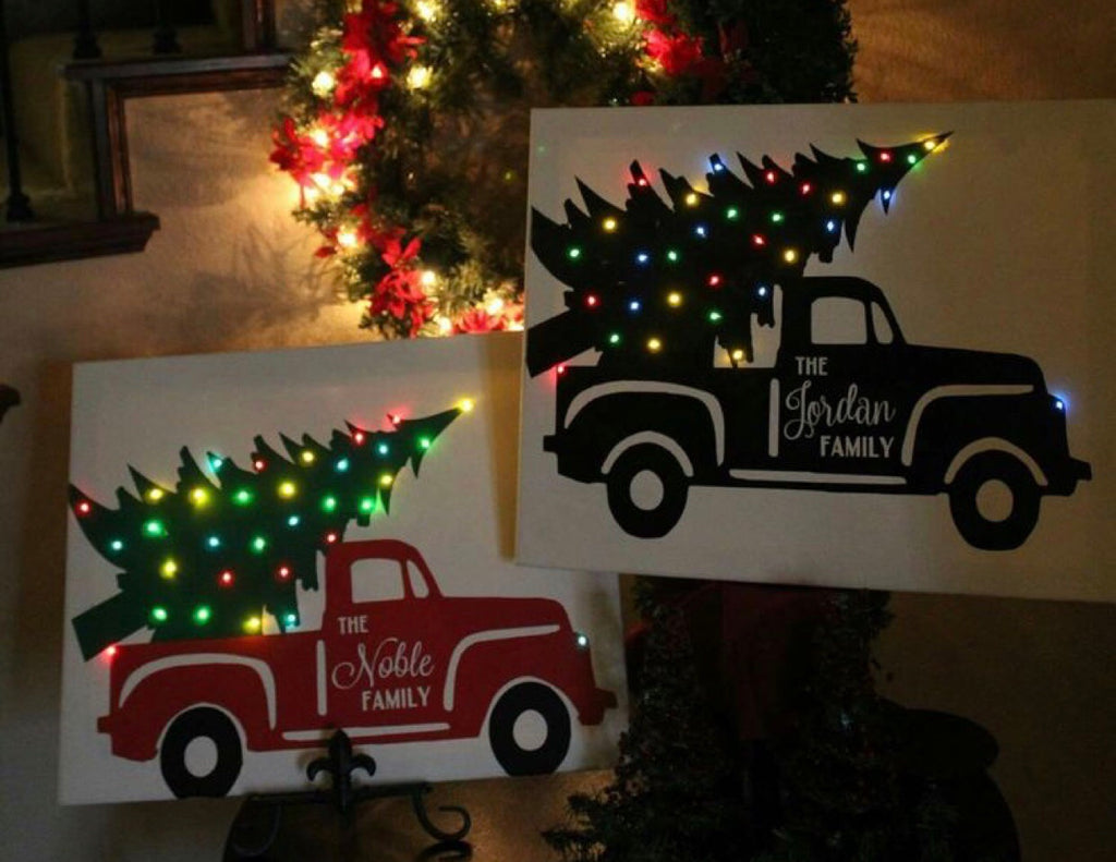 Light up Christmas Truck