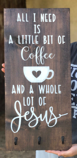 All I need is...Coffee and Jesus